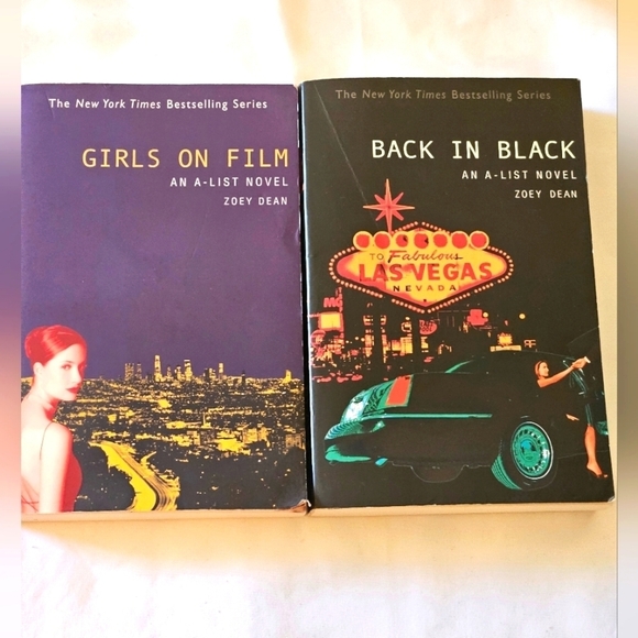 Back in Black & Girls on Film by Zoey Dean Little Brown Paperback 2 Book Bundle - Picture 1 of 17